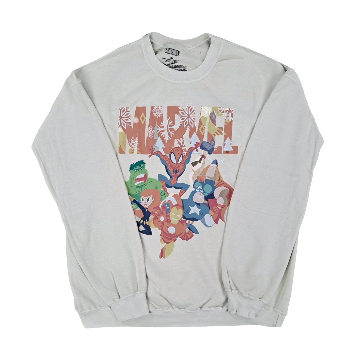 MARVEL | MEN'S SWEATER |CREAM |