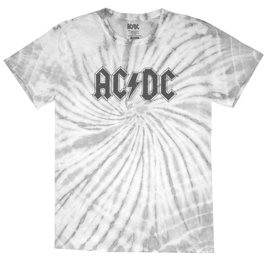 TS25918ACDU: AC/DC SPIRAL| MEN'S TEE| GREY |