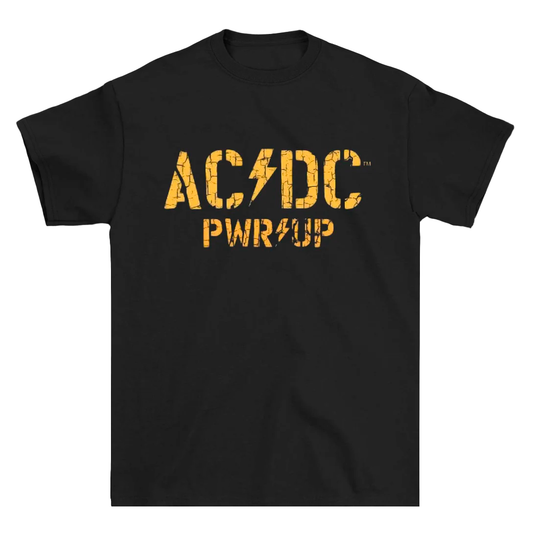 TS23379ACDU: AC/DC POWER UP| MEN'S TEE| BLACK |