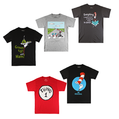 ASSORTED DR. SEUSS | MEN'S TEE | ASSORTED PRINTS|