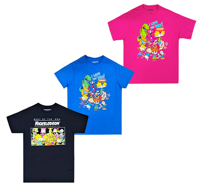 NICKELODEON: BEST OF THE 90'S ASSORTED | MEN'S TEE|