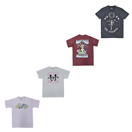 GRAPHIC TEES | ASSORTED | 7PLT9000CT