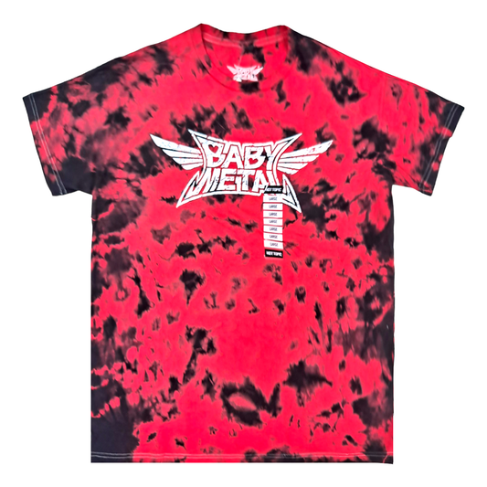 BABY METAL | MEN'S TEE|  RED TIE DYE|