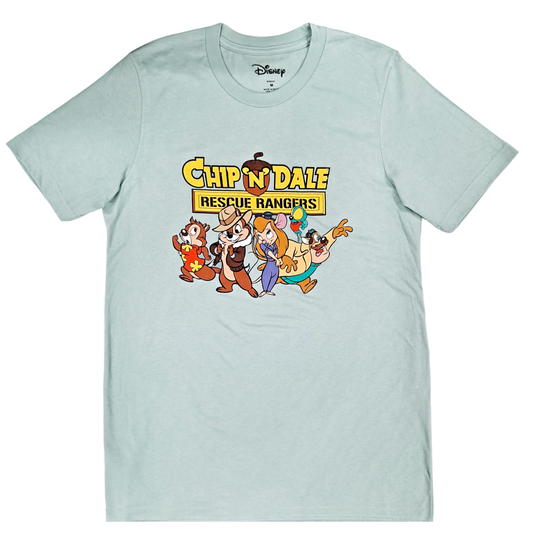 CHIP N DALE: RESCUE RANGERS| MEN'S TEE | MINT|