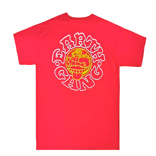 EARTH GANG |MEN'S TEE | RED |