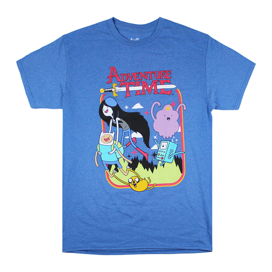 ADVENTURE TIME | MEN'S TEE | BLUE