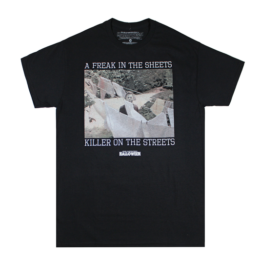 KILLER ON THE STREETS : HALLOWEN | MEN'S TEE | BLACK