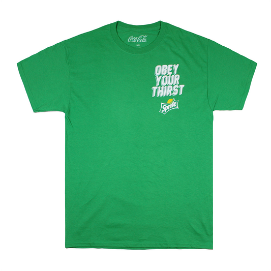 OBEY YOUR THIRST : SPRITE | MEN'S TEE | GREEN