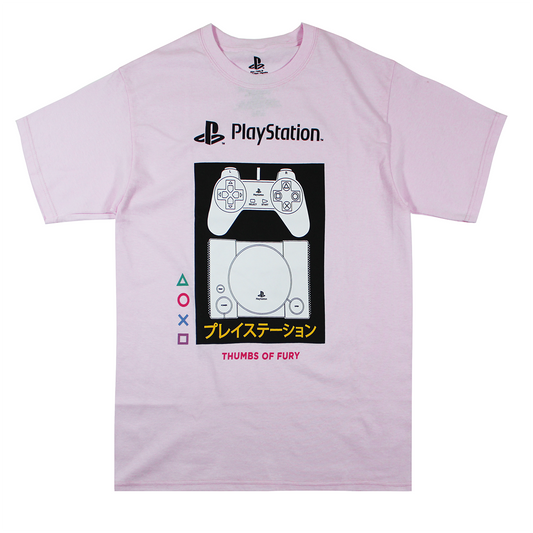 PLAYSTATION | MEN'S TEE | PINK |