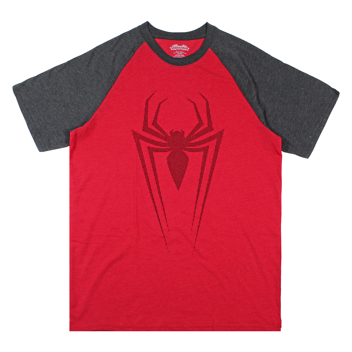 SPIDER MAN |MEN'S TEE |RED/HEATHER GREY|