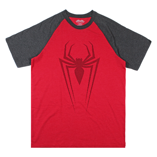 SPIDER MAN |MEN'S TEE |RED/HEATHER GREY|