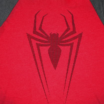 SPIDER MAN |MEN'S TEE |RED/HEATHER GREY|