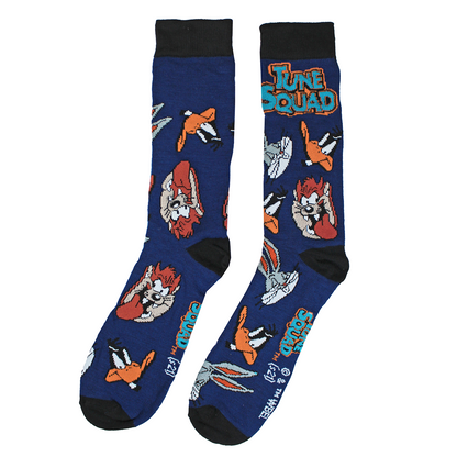 SPACE JAM : A NEW LEGACY | MEN'S CREW SOCKS & BANDANA SET| BLUE |