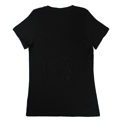 MTV : PINK LOGO | WOMEN'S TEE | BLACK|