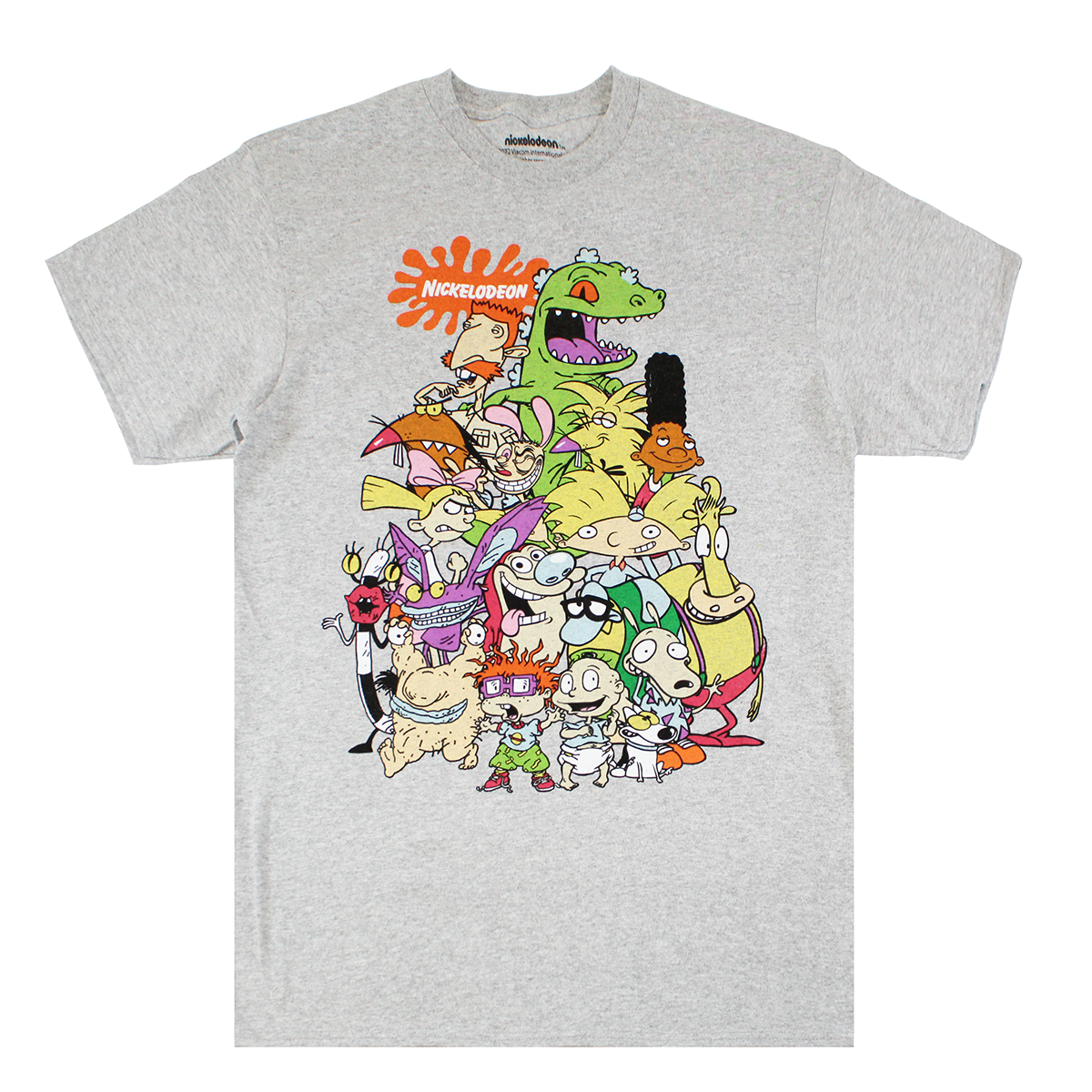 NICKELODEON FULL CARTOONS | MEN'S TEE| H. GREY |