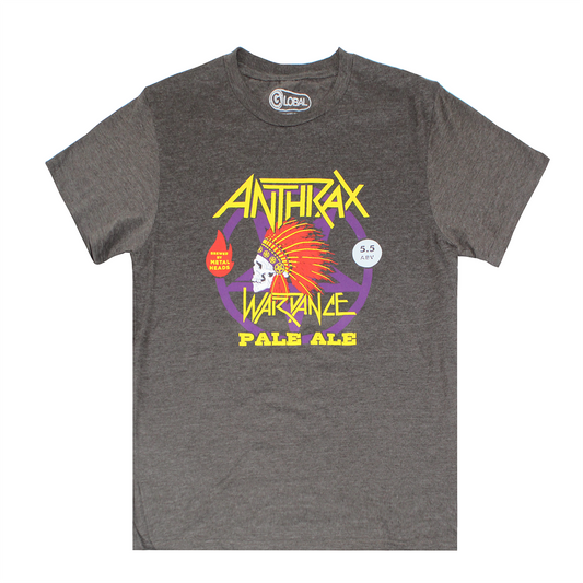 WARDANCE: ANTHRAX| MEN'S TEE|  CHARCOAL