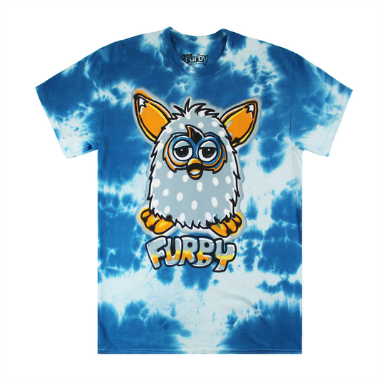 FURBY | MEN'S TEE | TIE DYE BLUE|