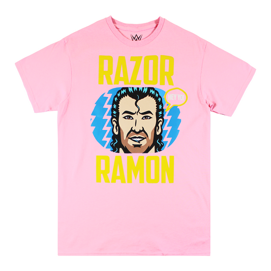 RAMON RAZOR : WWE | MEN'S TEE | PINK |