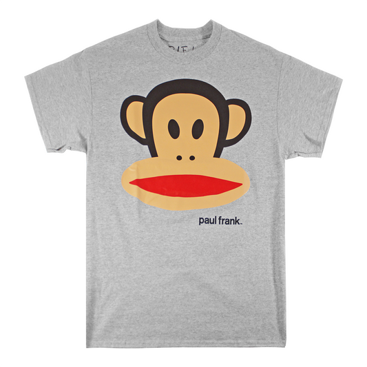 MONKEY FACE PRINT : PAUL FRANK | MEN'S TEE | HEATHER GREY|