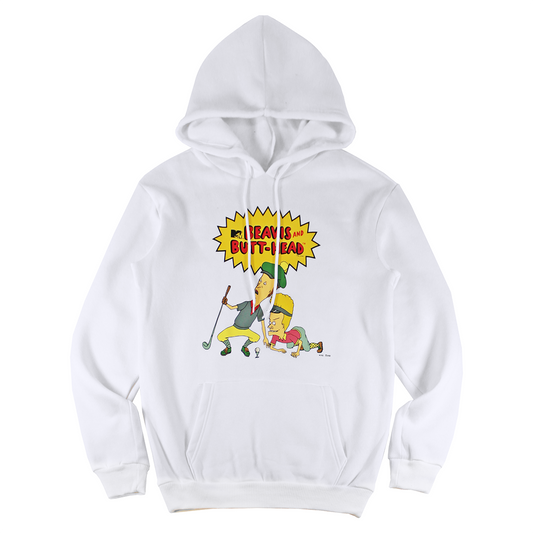 BEAVIS AND BUTT-HEAD | MEN'S HOODIE | WHITE |