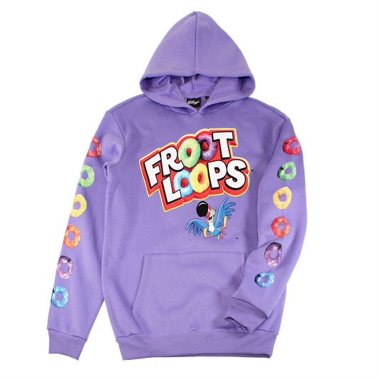 FROOT LOOOPS | MEN'S HOODIE | PURPLE |