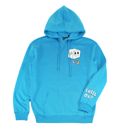 CHILL OUT | MEN'S HOODIE | BLUE|