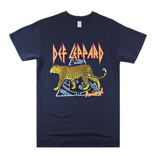 DEF LEPPARD ANIMAL |  MEN'S TEE | NAVY |