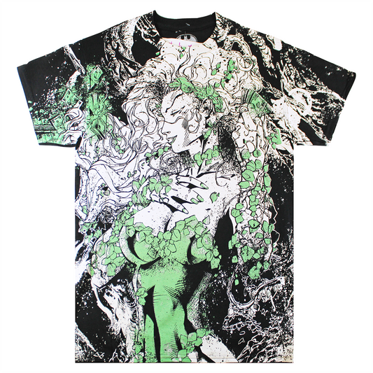 POISON IVY: BATMAN| MEN'S TEE| BLACK/GREE|