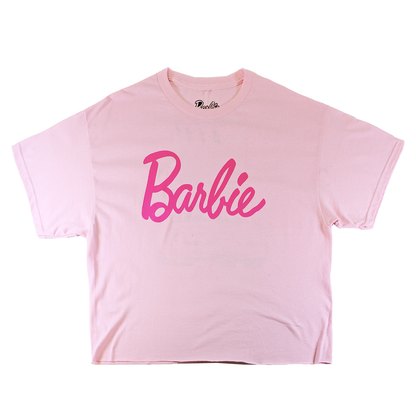 BARBIE LET'S ROLL | WOMEN'S CROP TOP| PINK |