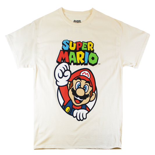 SUPERMARIO | MEN'S TEE| BEIGE |