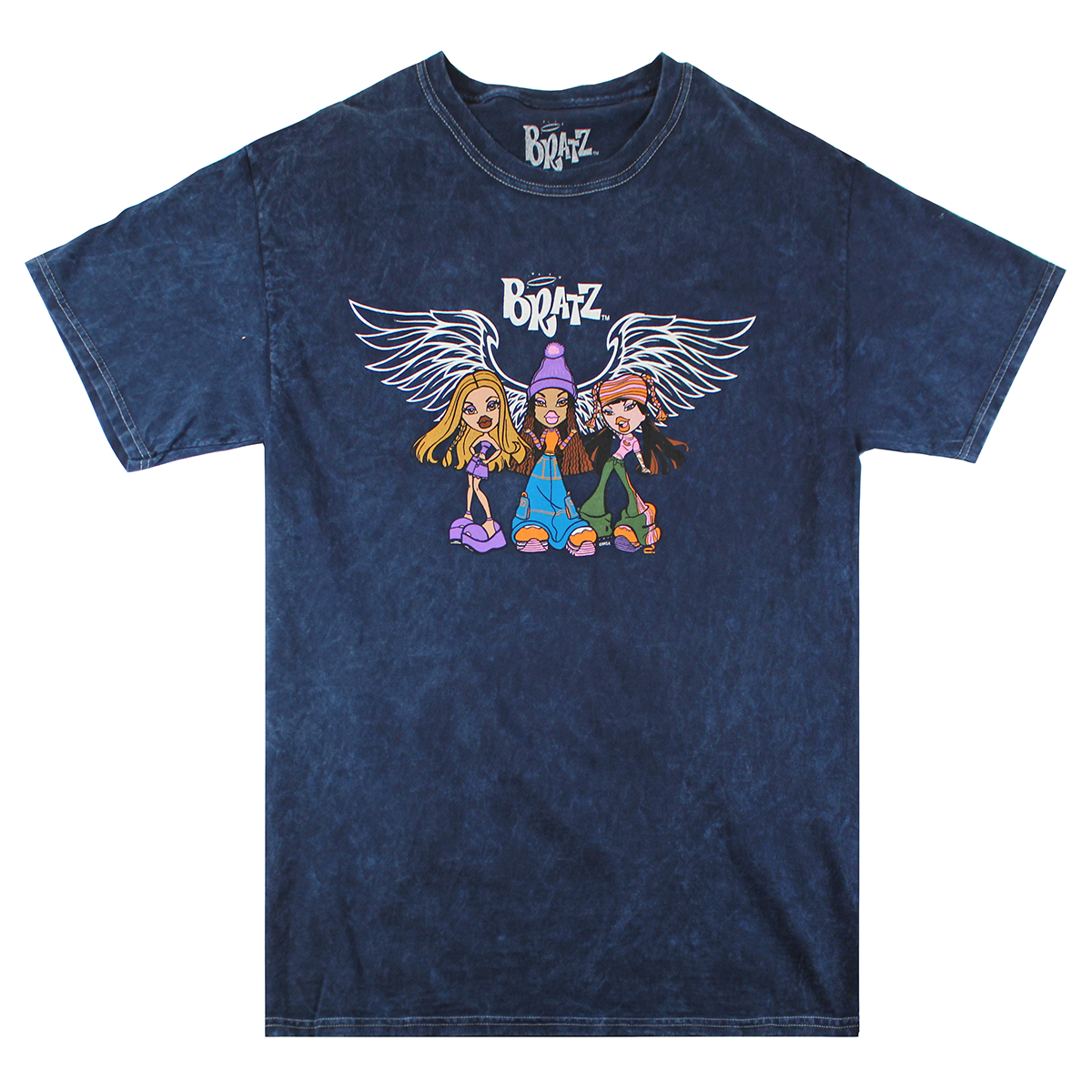 BRATZ ANGELS | MEN'S TEE | BLUE DENIM WASH |