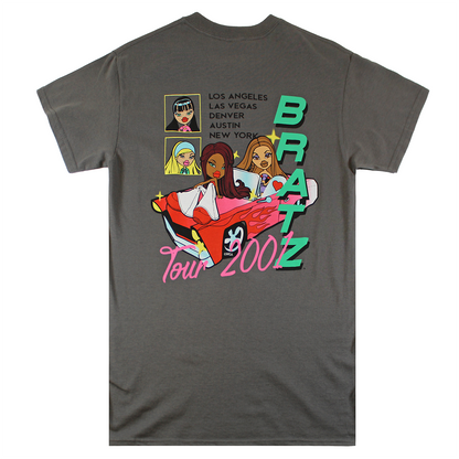 BRATZ TOUR 2001 | MEN'S TEE| CHARCOAL |