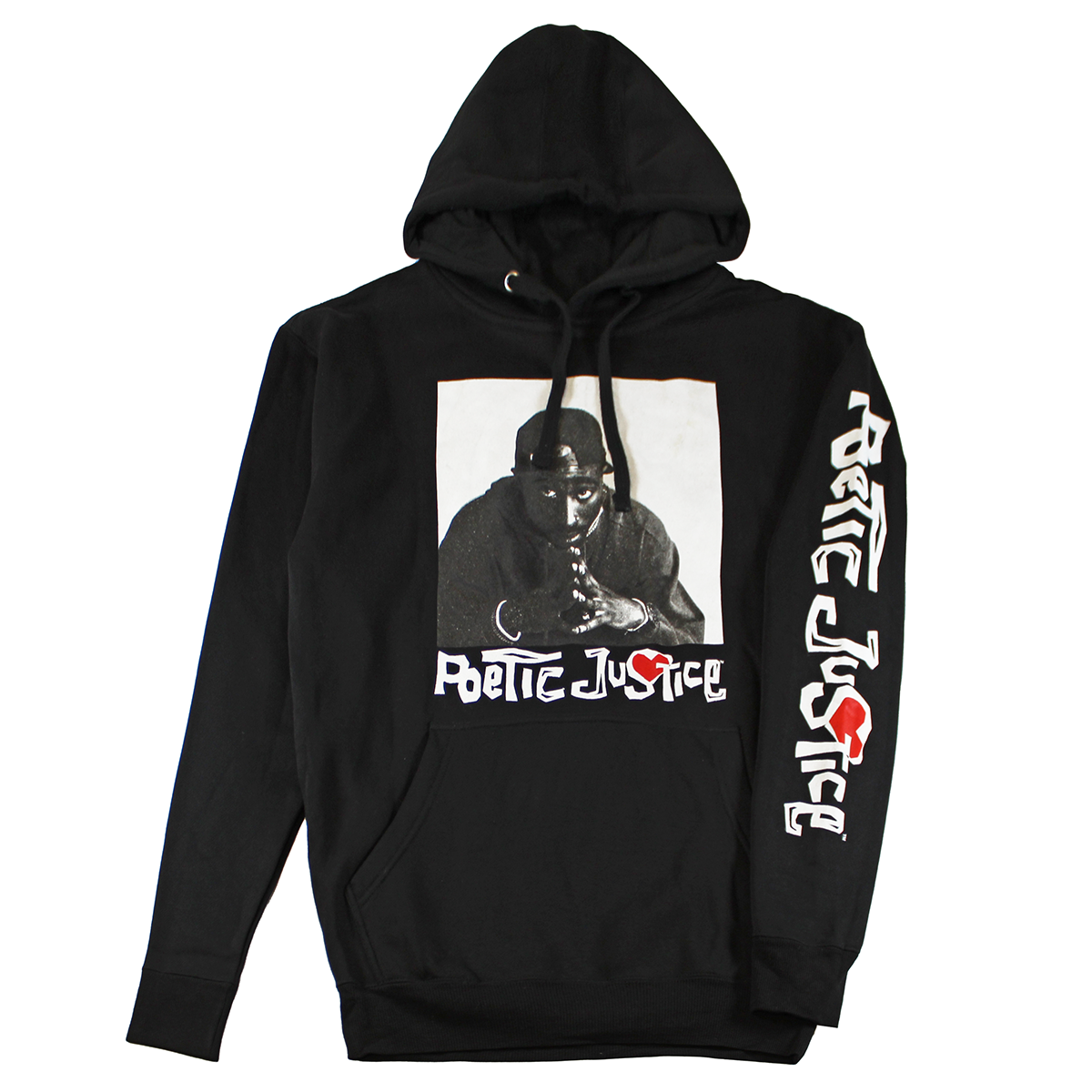 POETIC JUSTICE COAT FACE | MEN'S HOODIE | BLACK |