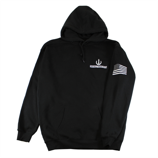 PROJECT WAR PATH | MEN'S HOODIE | BLACK |