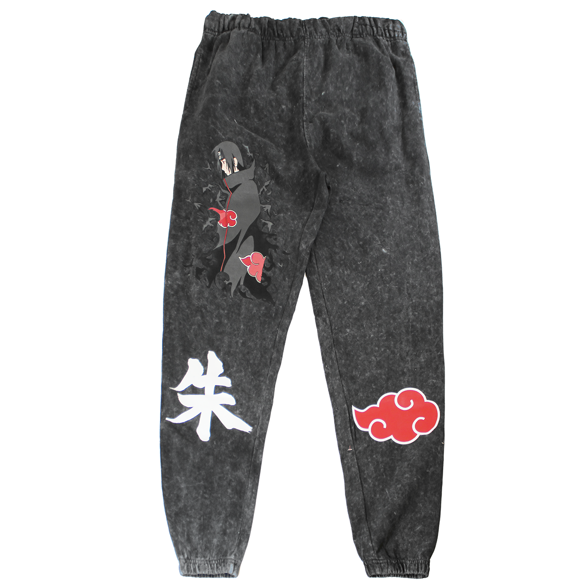 NARUTO : ITACHI | MEN'S SWEATPANTS | BLACK WASH |