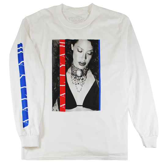 AALIYAH | MEN'S LONG SLEEVE| WHITE |