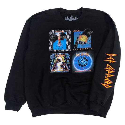 DEF LEPPARD | MEN'S SWEATER | BLACK |