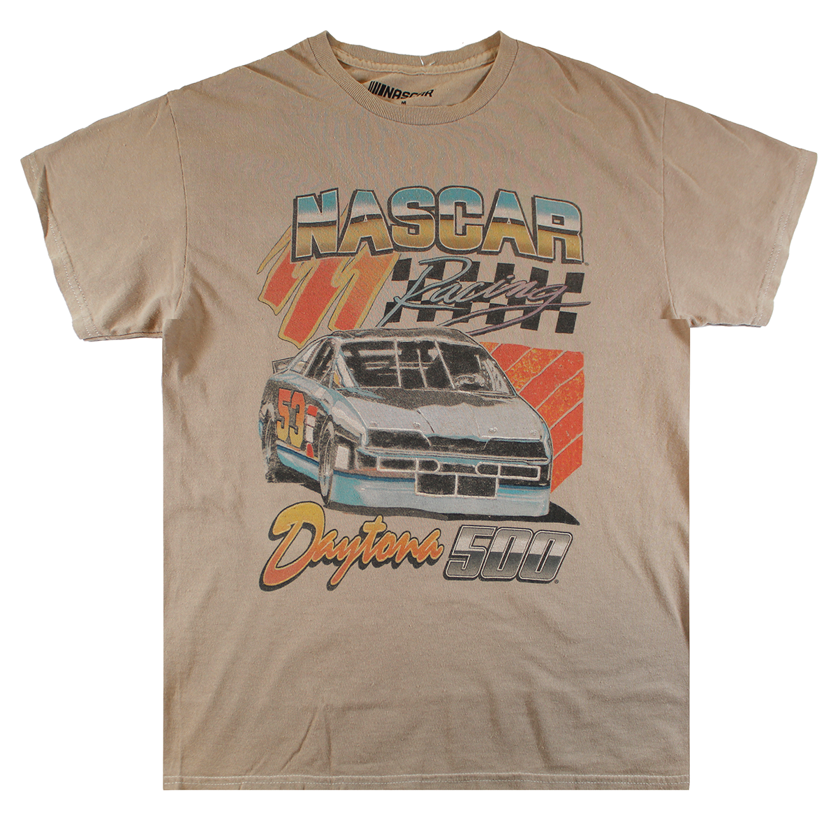 NASCAR DAYTONA 500 | MEN'S TEE| KHAKI |