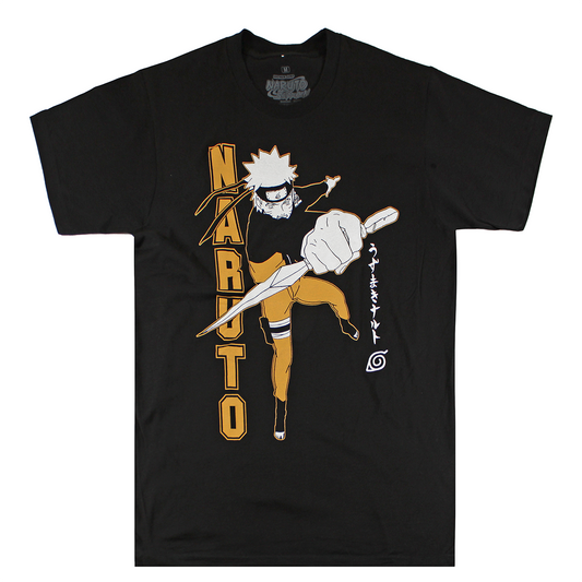 NSAS2447 NARUTO | MEN'S TEE| BLACK |