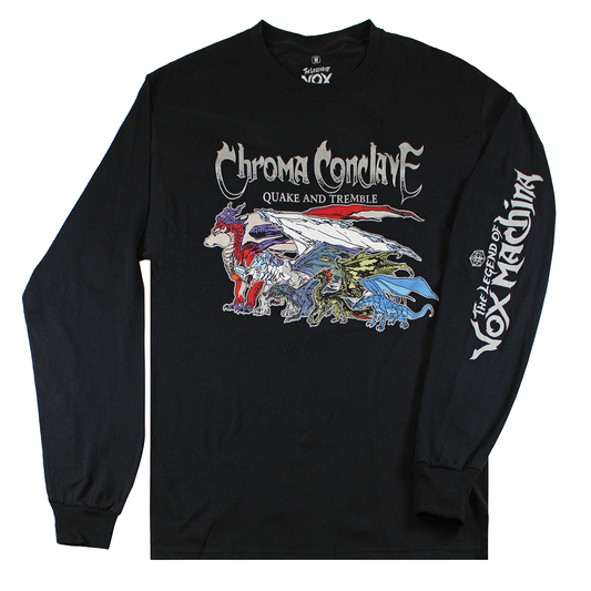 VXAL2070VOX MACHINA | MEN'S LONG SLEEVE | BLACK |