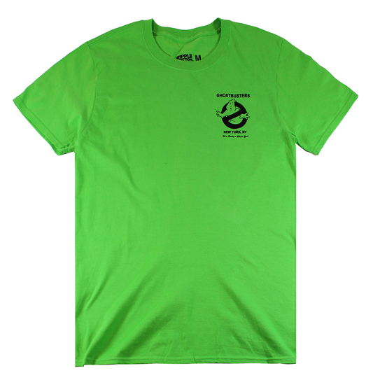 GUAS2193AZ GHOSTBUSTERS BIZ | MEN'S TEE| GREEN|