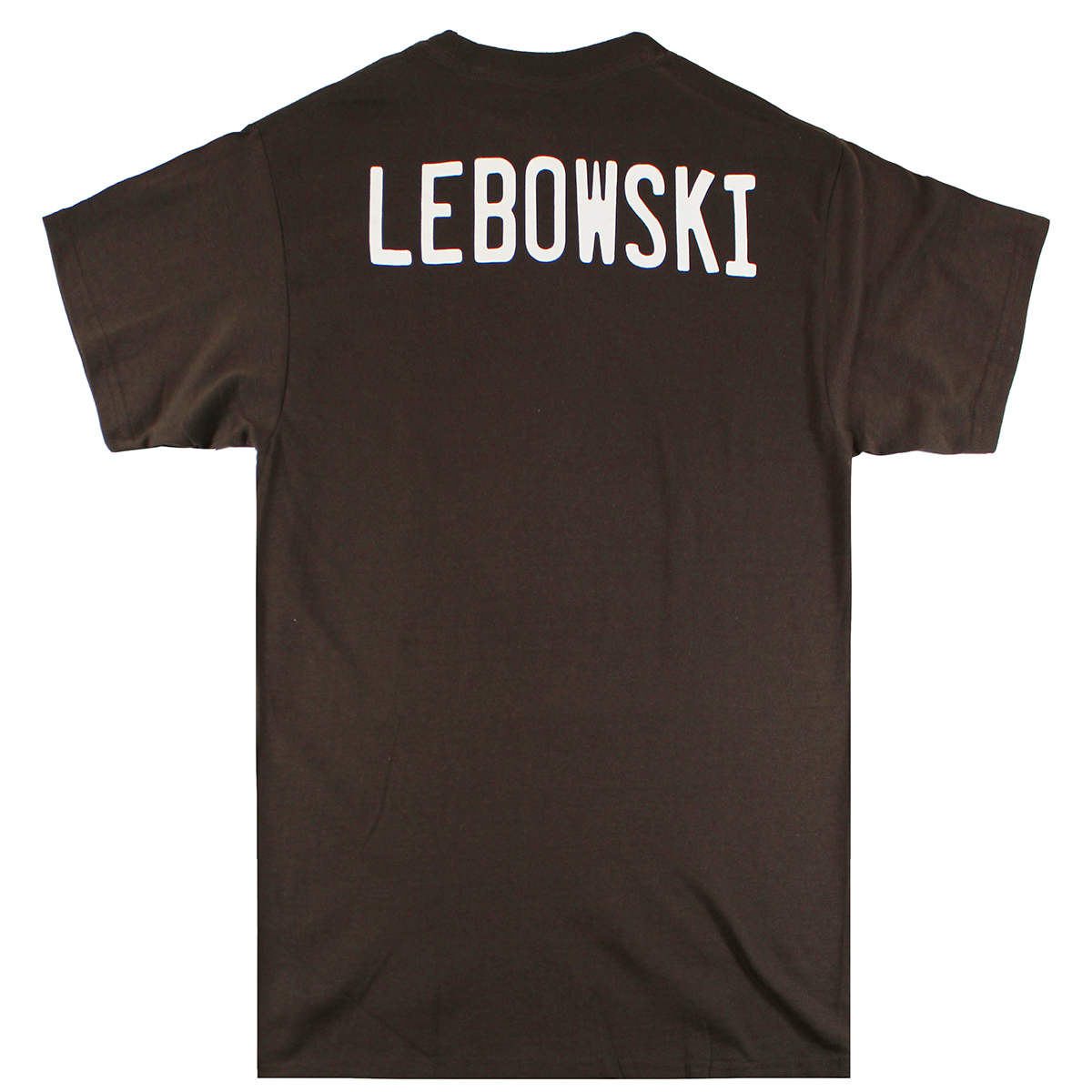 BLAS2258 BIG LEBOWSKI | MEN'S TEE| MED BROWN |