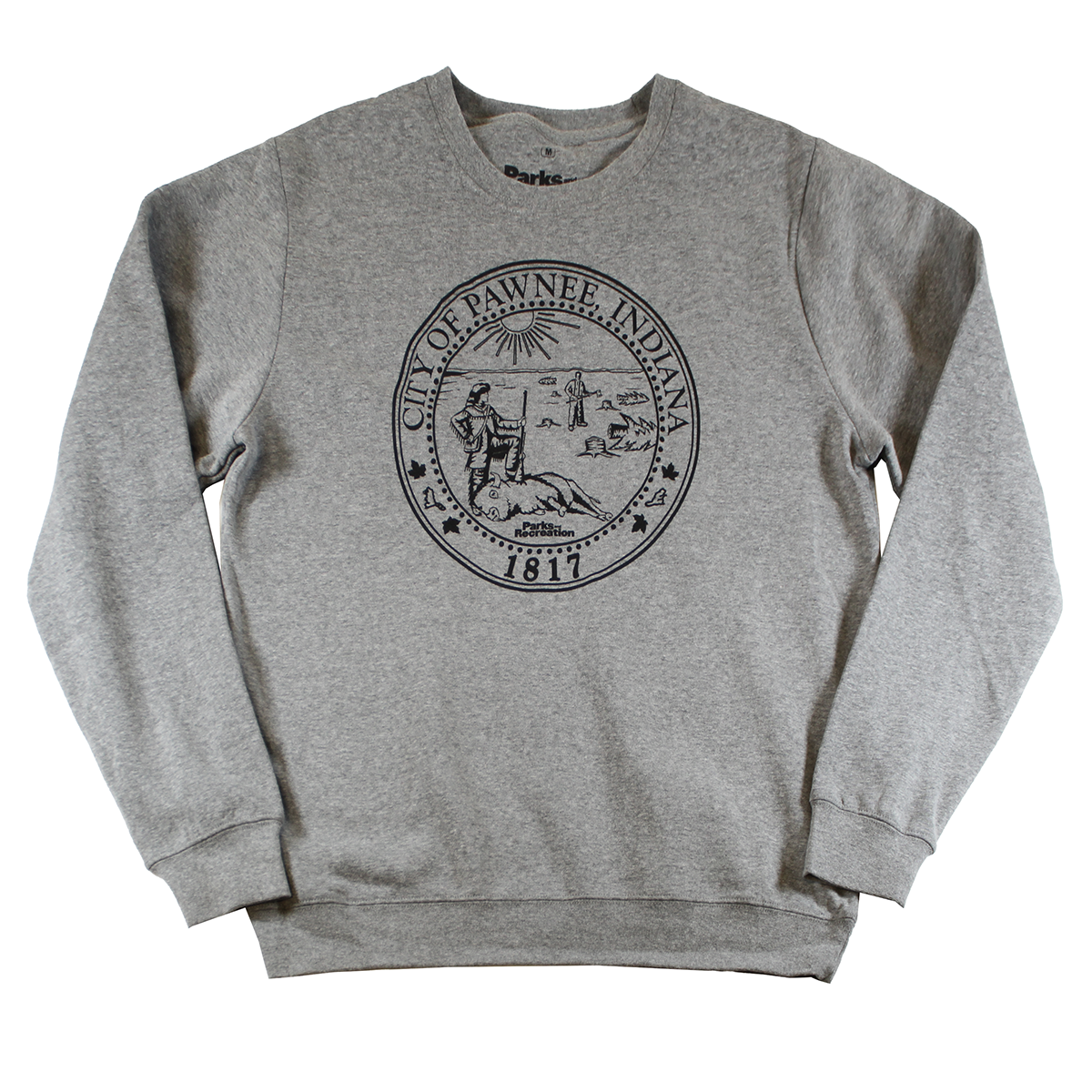 PABW2000 PARK & RECREATION | MEN'S SWEATER | GREY |