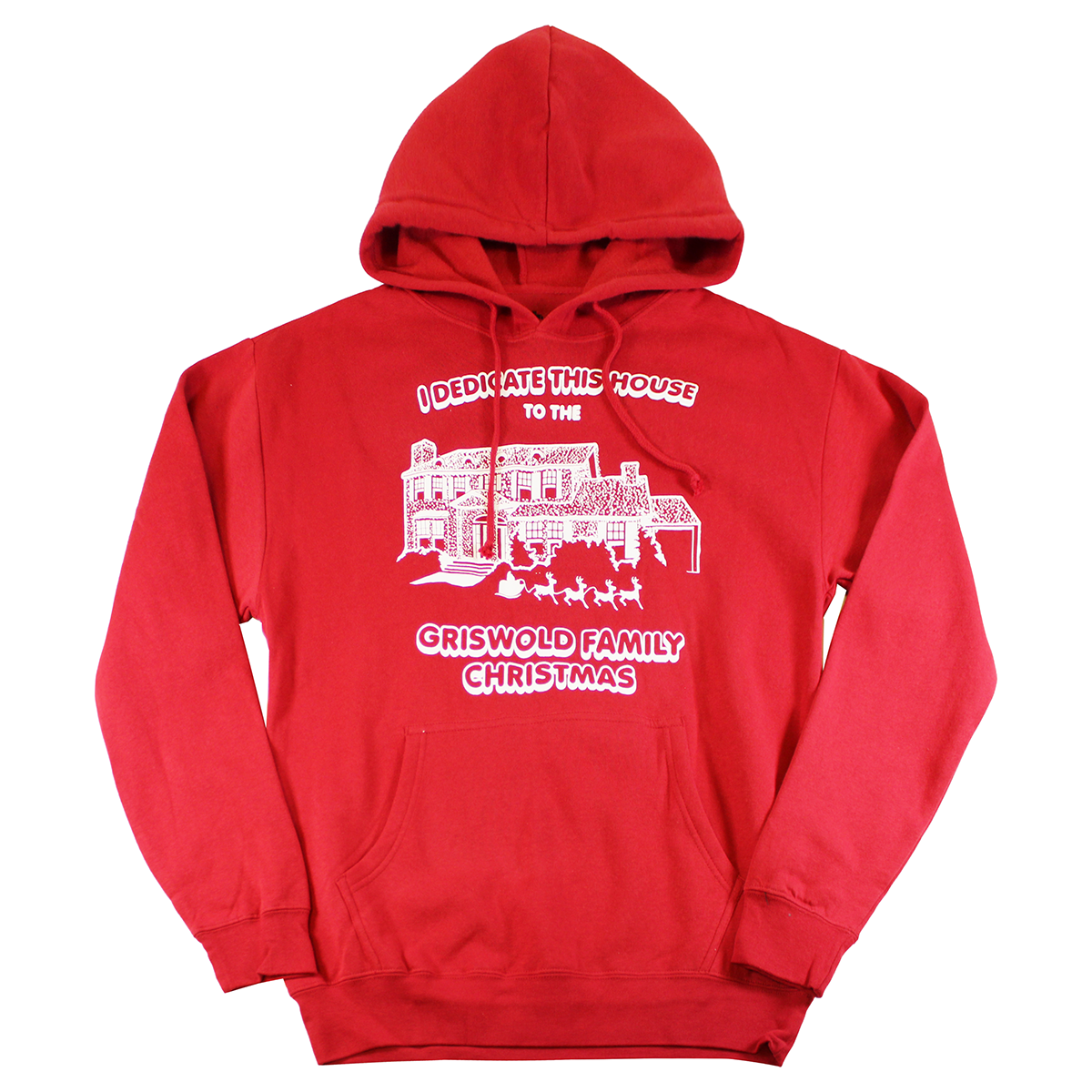 GRISWOLD FAMILY CHRISTMAS | MEN'S HOODIE | RED |