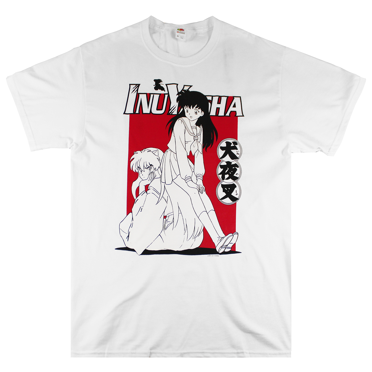 INUYASHA | MEN'S TEE| WHITE |