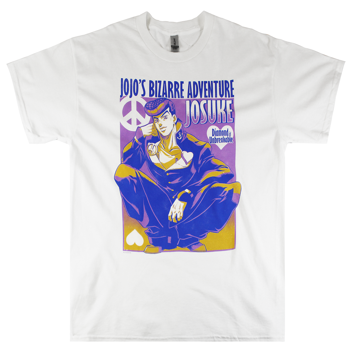 JOJO'S BIZARRE ADVENTURE: JOSUKE| MEN'S TEE| WHITE |