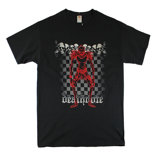 DEATH NOTE : RYUK SKULLS | MEN'S TEE| BLACK|