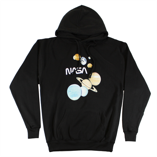 NASA : SOLAR SYSTEM | MEN'S HOODIE | BLACK |