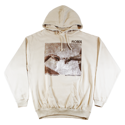 ROMA: THE CREATION | MEN'S HOODIE | BEIGE |