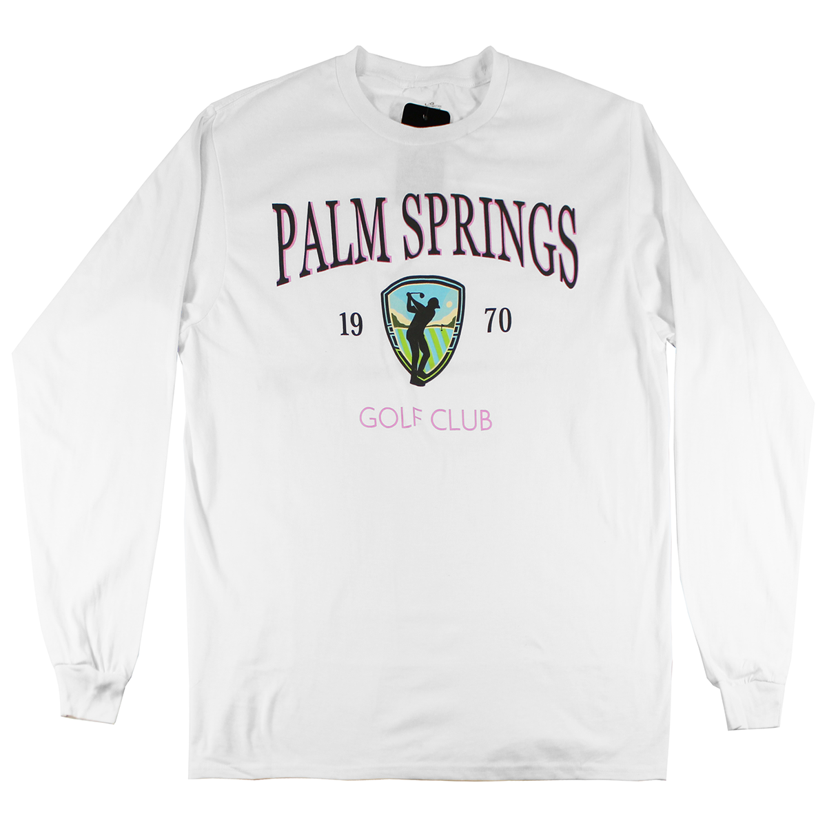 PALM SPRINGS | MEN'S LONG SLEEVE | WHITE |